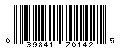 upc 039841701425 barcode image