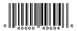 UPC barcode 040000496946