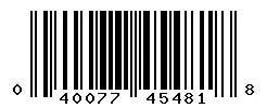 040077454818 barcode