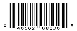 040102685309 barcode