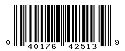 upc 040176425139 barcode image