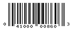 041000008603 barcode