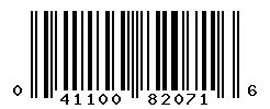 041100820716 barcode