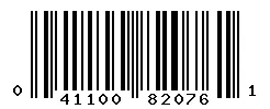 041100820761 barcode