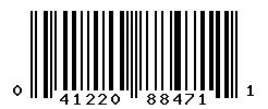 041220884711 barcode
