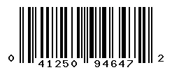 UPC barcode 041250946472
