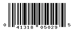 041318050295 barcode