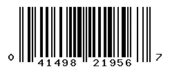 041498219567 barcode