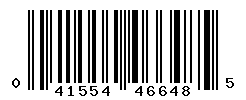 UPC barcode number 041554466485