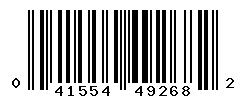 UPC barcode number 041554492682