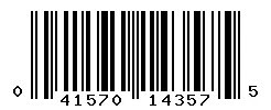 041570143575 barcode
