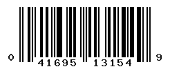 UPC barcode number 041695131549