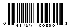 041755009801 barcode