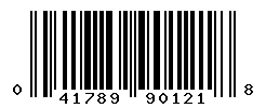 upc 041789901218 barcode image