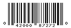 UPC barcode number 042000872720