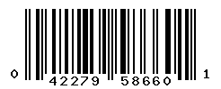 upc 042279586601 barcode image