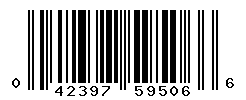 UPC barcode number 042397595066