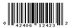 upc 042406124232 barcode image