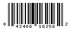 UPC barcode number 042406162562