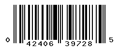 UPC barcode number 042406397285