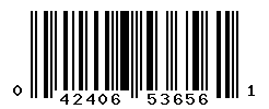 UPC barcode number 042406536561