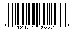upc 042437002370 barcode image