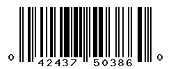 upc 042437503860 barcode image