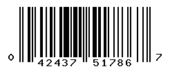 upc 042437517867 barcode image