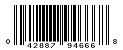 UPC barcode 042887946668