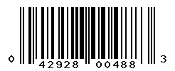 upc 042928004883 barcode image