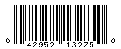 UPC barcode 042952132750