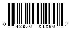 upc 042976010867 barcode image