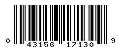 043156171309 barcode