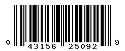 043156250929 barcode