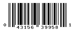 043156399581 barcode