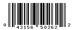 043156502622 barcode