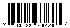 UPC barcode number 043202664793