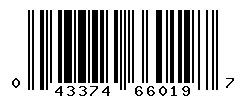 upc 043374660197 barcode image