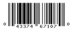 upc 043374671070 barcode image