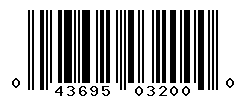 upc 043695032000 barcode image