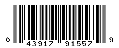 UPC barcode number 043917915579