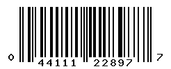 UPC barcode number 044111228977