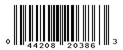 upc 044208203863 barcode image