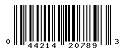 UPC barcode 044214207893