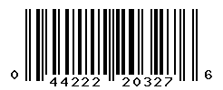 upc 044222203276 barcode image