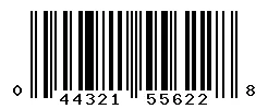 UPC barcode 044321556228