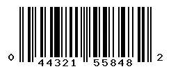 UPC barcode 044321558482