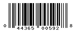 upc 044365005928 barcode image