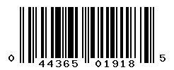044365019185 barcode