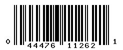 upc 044476112621 barcode image